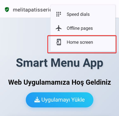 Manuel yükleme talimatları